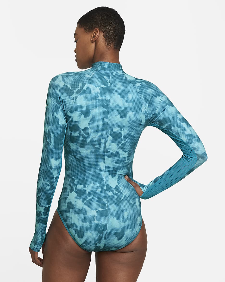 Nike long torso swimsuit hotsell